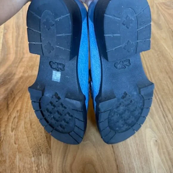 Coach Leah Quilted Denim Loafer - 8.5 - Picture 8 of 12